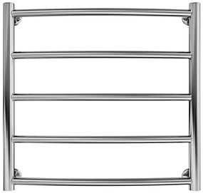 Létras fűtött törölközőtartó CLASSIC 102W/230V 50x53 cm rozsdamentes/fényezett króm