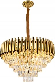 Csillár Kristály Lámpa arany lógó glamour hálószoba nappali