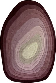 Lila kézi szövésű gyapjú szőnyeg 200x290 cm Puddle Ombre – Flair Rugs