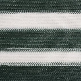 zöld és fehér HDPE belátásgátló háló 1 x 10 m 150 g/m²