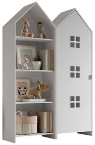Fehér nyitott gyerek ruhásszekrény 115x171,5 cm CASAMI BRUGES – Vipack