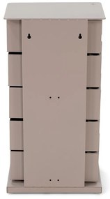 Szürke-bézs fém komód 37x72,5 cm Joey – Spinder Design