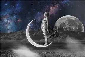 Flizelin tapéta falra Prémium éjszakai álmok 104x70 Ragasztó