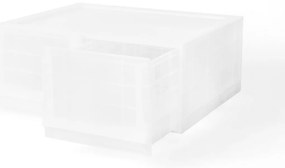 Wave twin Mist moduláris tárolódoboz kerekeknélkül 54,6 x 43,4 x 22 cm, széles - 2 fiók