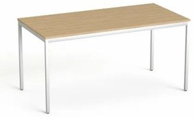Általános asztal fémlábbal, 75x150 cm, MAYAH Freedom SV-39, kőris (IBXA39K)