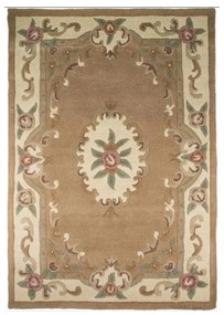 Aubusson bézs gyapjú szőnyeg, 120 x 180 cm - Flair Rugs