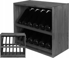 Bortartó állvány palacktartó szekrény bortartó állvány 12 palack Bemutató