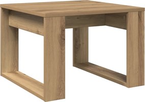 vidaXL kézműves tölgy színű szerelt fa kisszekrény 50 x 50 x 35 cm