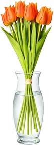 Tulipán Műnarancs csokor élő művirág 7 db