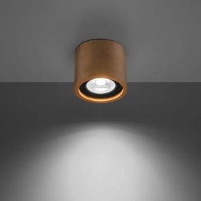 Sollux SL.0913 - Mennyezeti lámpa BASIC AR111 1xGU10/40W/230V bükkfa