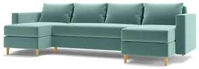 Szétnyitható kanapé LIVIO Zöld