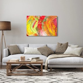 Absztrakció kép - festmény (90x60 cm)