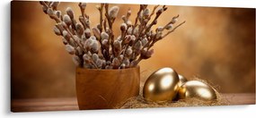Tojás és a macska képe (120x50 cm)