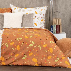 4Home Ősz pamut ágyneműhuzat, 220 x 200 cm, 2 db 70 x 90 cm