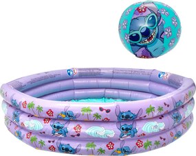 Disney Lilo és Stitch, A csillagkutya Hawaiian 3 gyűrűs gyerek medence és strandlabda szett