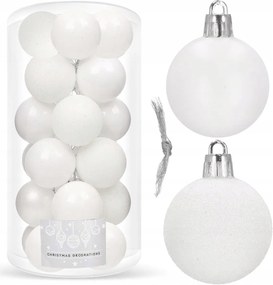 Karácsonyfadísz Nád 20 Db-os Karácsonyfa 4 CM Törhetetlen Medál Szett