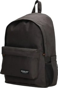 Fekete könnyű iskolai hátizsák „Kingdom”