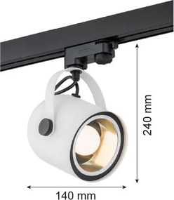 Argon NET 4309 Sínreflektor 1x15W/E27 IP20
