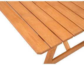 Tömörfa négyszemélyes kerti étkezőgarnitúra Sylva – Rojaplast