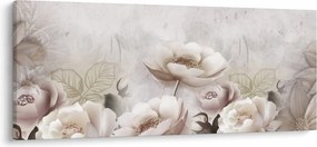 Kép - Rózsaszín bokrok (120x50 cm)