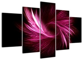 Kép - rózsaszín absztrakció (150x105 cm)
