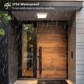 Brilagi - LED Fürdőszobai lámpatest ULTRA SLIM LED/18W/230V 30x30 cm aranyszínű IP54