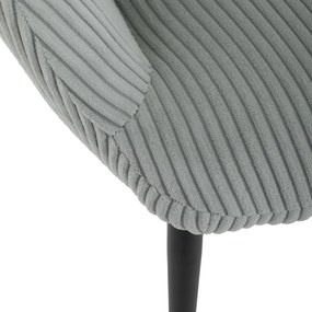 Pihenőfotel lábtartóval L7285 BLUE6, kék