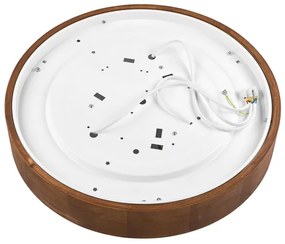 Brilagi - LED mennyezeti lámpa CARVALHO 3xE27/60W/230V tölgy-cseresznye, átm. 47