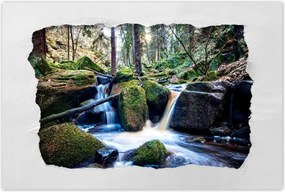 Poszterek 90x60 Hegyi patak Tájkép