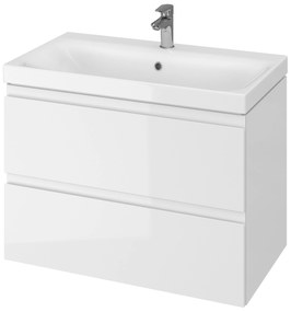 Cersanit Moduo szekrény 79.5x44.7x57 cm Függesztett, mosdó alatti fehér S929-008