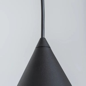 ETNA II kábeles függőlámpa 1xE27/15W/230V, átm. 25 cm, fekete