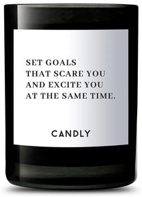 Candly - illatgyertya szójaviaszból Set goals that scare you and excite you at the same time