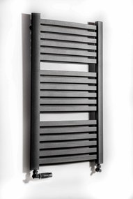 Luxrad Kastor fürdőszoba radiátor dekoratív 94.5x48 cm szürke/grafit KAST945480S007