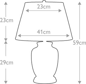 Elstead Lighting SMALL MORRIS-TL-SMALL Asztali lámpa 1x60W/E27