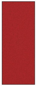 Mosható lábtörlő - Piros - 120x300 cm