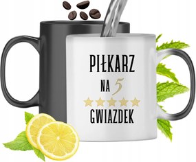 Mágikus Bögre Labdarúgóknak Színváltós Nyomtatott Fotóval