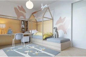 Pastel szőnyeg  18405/072 - MADARAK szürke 120x170 cm