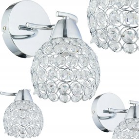 Fali Lámpa E27 Fali 60W Loft Modern Lámpa Ezüst