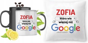 Zsófinak Varázsbögre Nyomott mintás párna szett fényképpel