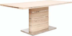 Étkezőasztal, MDF, tölgy sonoma, 180x90 cm, AMAR
