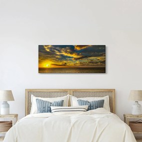 Naplemente a tengeren (120x50 cm)