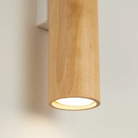 Sollux SL.1878 - Fali lámpa LINO 2xGU10/10W/230V bükk