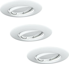 Polux OLIN 306210 Beépíthető spotlámpa 1x3,5W/GU10 3000K 250LM IP20