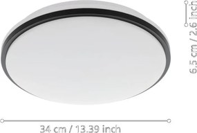Eglo PINETTO 900366 Süllyesztett mennyezeti lámpa 1x15,6W/LED 4000K 1900LM IP44