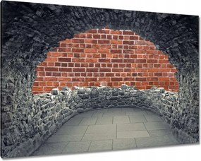 Vászonkép 60x40 Tégla fal Tégla