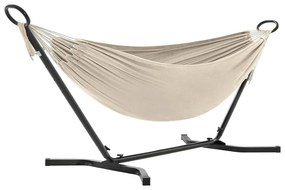 Függőágy, 210 x 150 cm-es függőágy állvánnyal, bézs