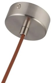 Kábeles függőlámpa 1xGU10/10W/230V Ø 11 cm tömör kőris