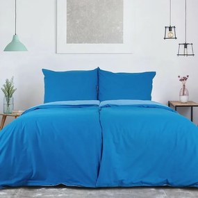 B.E.S. Petrovice Pamut ágynemű Double face kobalt/égkék