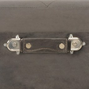 szürke bársony tárolóülőke 40 cm