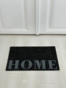 Home&#039; fekete szennyfogó szőnyeg 40x70 cm